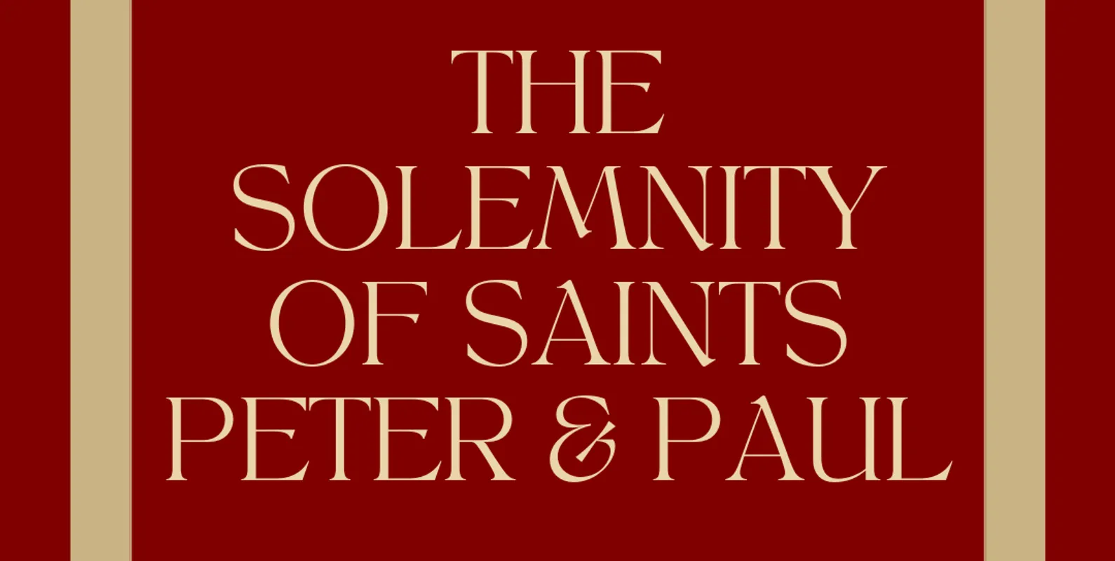 Sts Peter & Paul